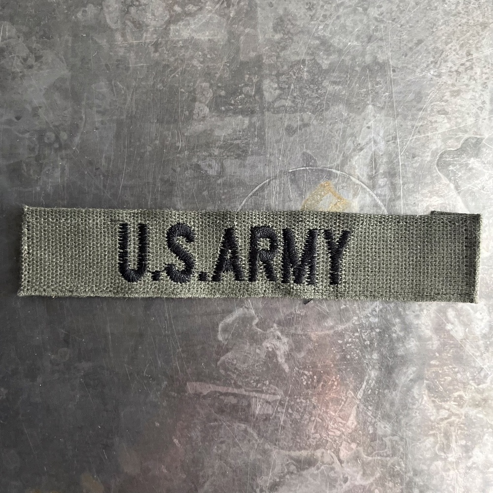 U.S. ARMY embroidered tape patch - Vintage